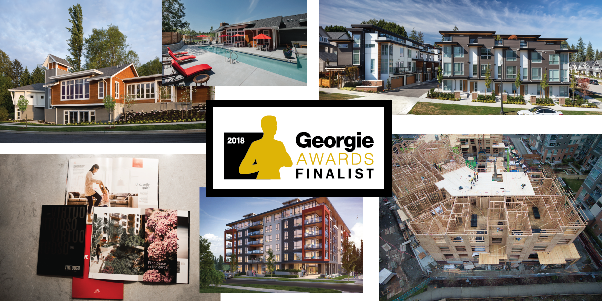 Finalists in 6 Georgie Award Categories!