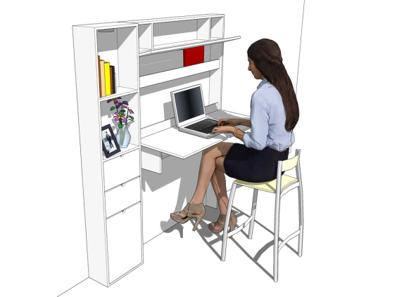 The Home Front: QuietHomeTM office design